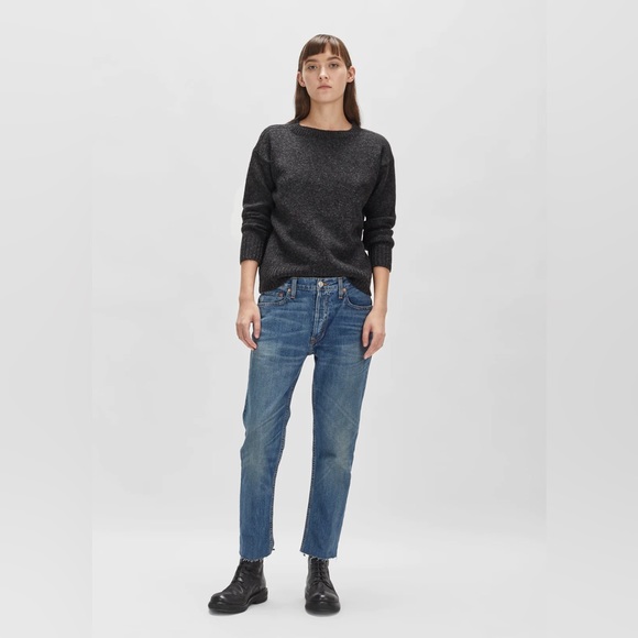RE/DONE Relaxed Crop Jean NWOT - Picture 1 of 8